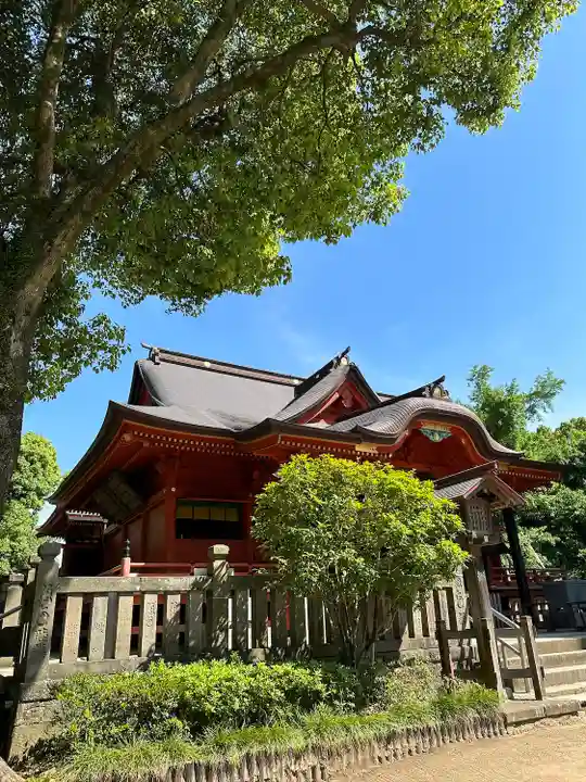 飯香岡八幡宮の本殿・本堂