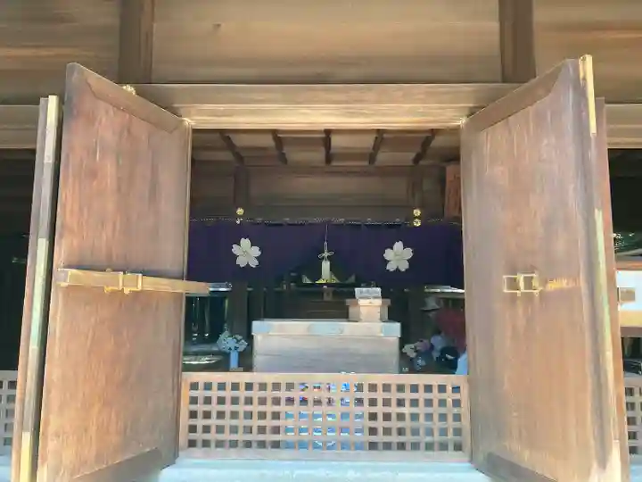 埼玉縣護國神社の本殿・本堂