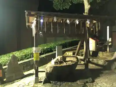 王子神社の手水舎