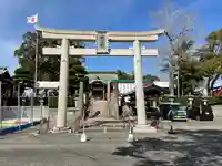 諏訪神社の鳥居