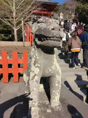 鶴岡八幡宮の狛犬