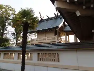 郡頭神社の本殿・本堂