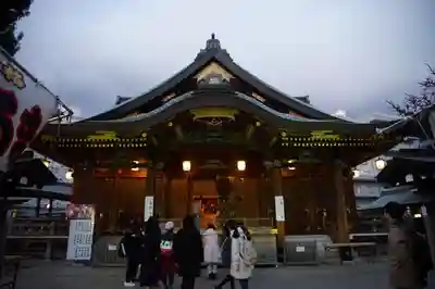 湯島天満宮の本殿・本堂