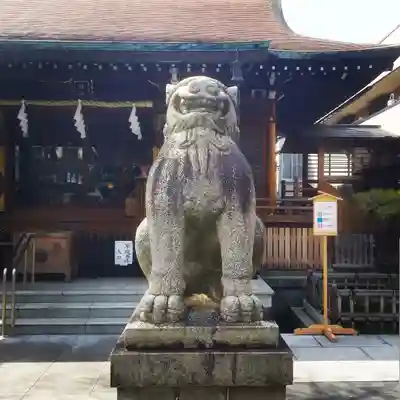鎧神社の狛犬