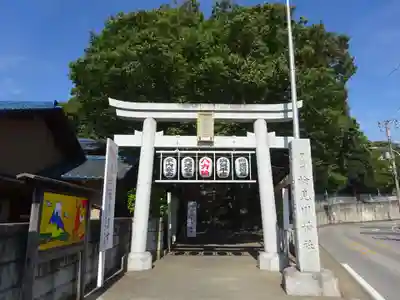 検見川神社の鳥居