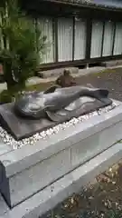 藁園神社の狛犬