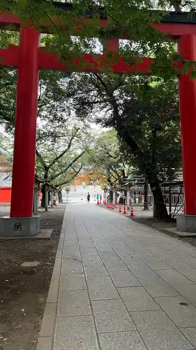 花園神社の景色