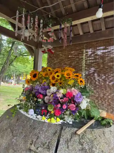 当別神社の手水舎