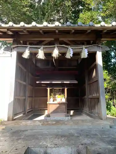 北條八幡社の本殿・本堂