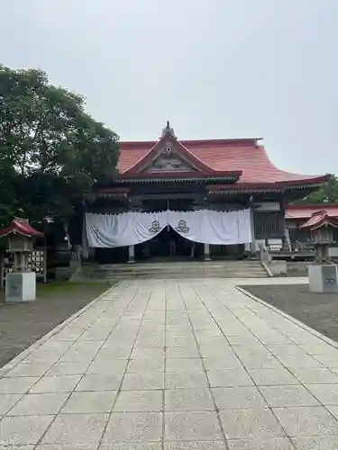 釧路一之宮 厳島神社の本殿・本堂