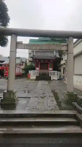 西仲天祖神社の鳥居