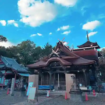 柏原八幡宮の本殿・本堂