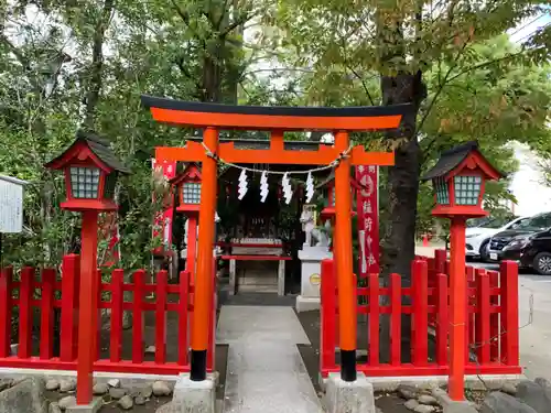新田神社の鳥居