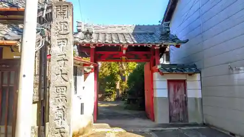 洞仙寺の山門