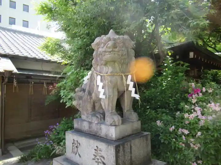 堀越神社の狛犬