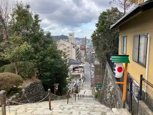 伊佐爾波神社の景色