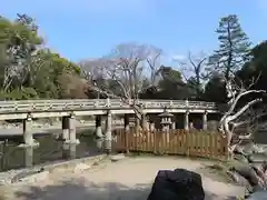 嚴島神社 (京都御苑)の庭園
