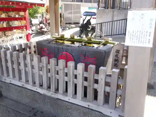 滝野川八幡神社の手水舎