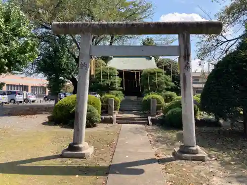 藤之宮神社の鳥居