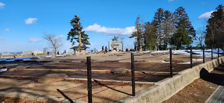 宮城縣護國神社の庭園
