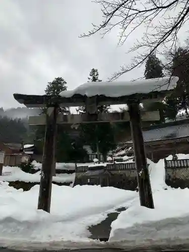 五所神社の鳥居