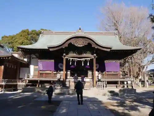 葛飾八幡宮の本殿・本堂