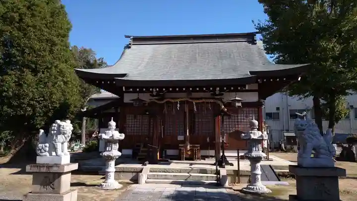 仲村神社の本殿・本堂