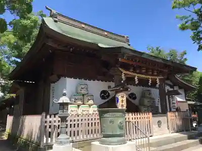松戸神社の本殿・本堂