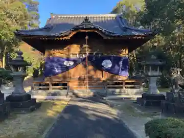 白石神社の本殿・本堂