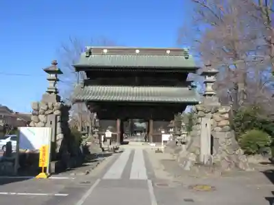 妻沼聖天山歓喜院の山門・神門