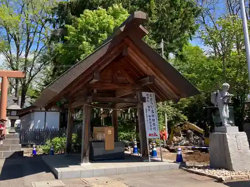 旭川神社の手水