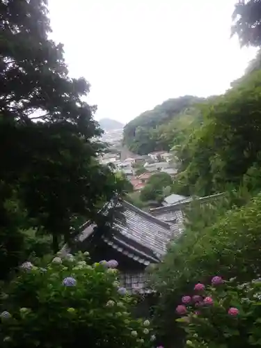 岩殿寺の景色