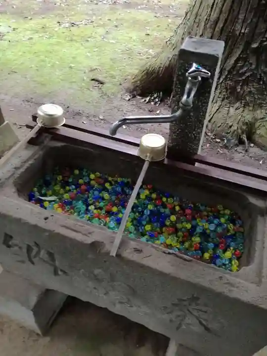 東蕗田天満社の手水舎