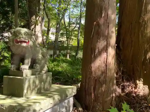 十和田神社の狛犬