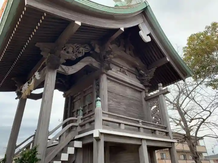 青木八坂神社の本殿・本堂