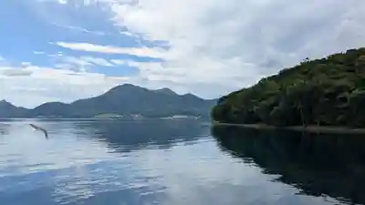 中島三重の塔の景色