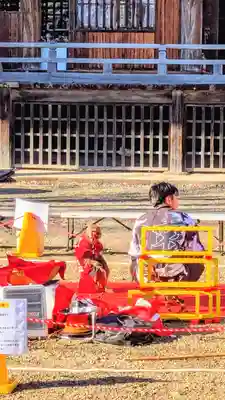 法華経寺のお祭り