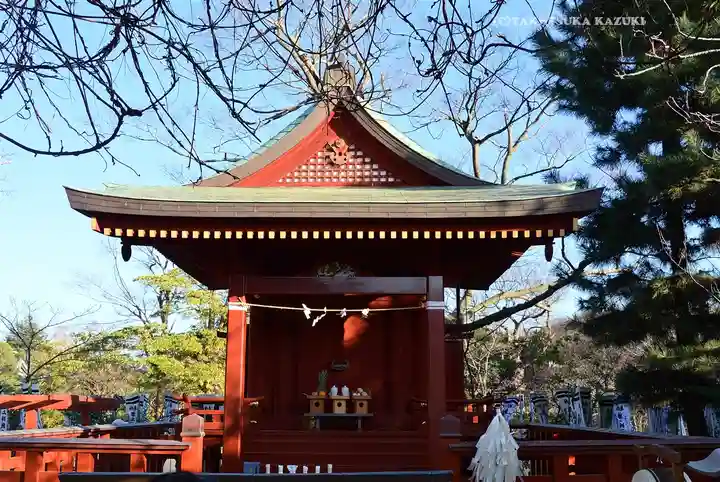 旗上弁財天社の本殿・本堂