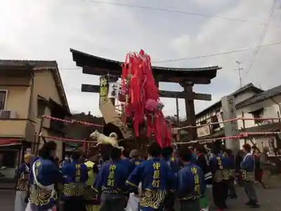 日牟禮八幡宮のお祭り