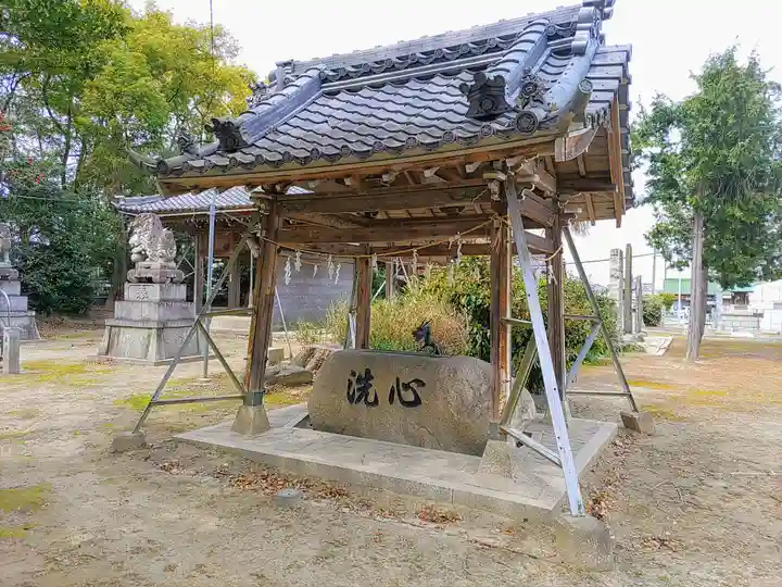 春日八幡宮の手水舎