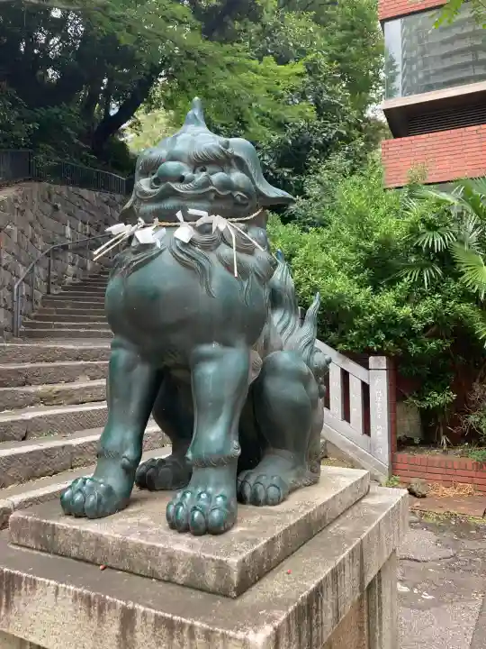 愛宕神社の狛犬