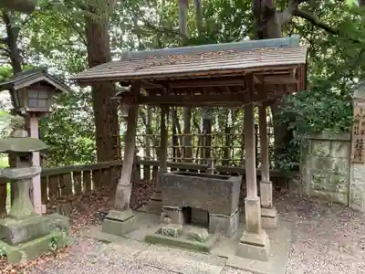 久米水天宮の手水舎