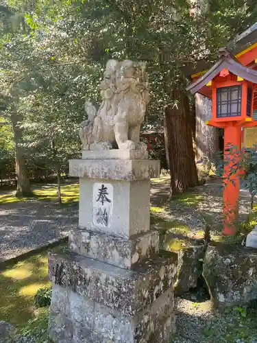 北畠神社の狛犬