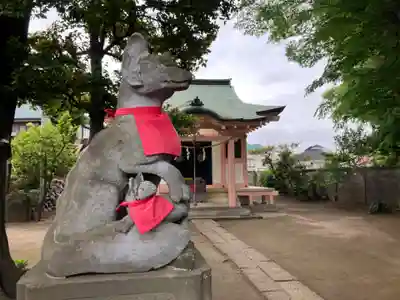 和田稲荷神社の狛犬