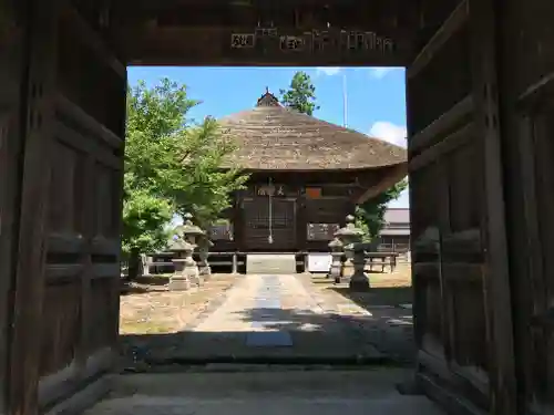勝福寺の山門・神門