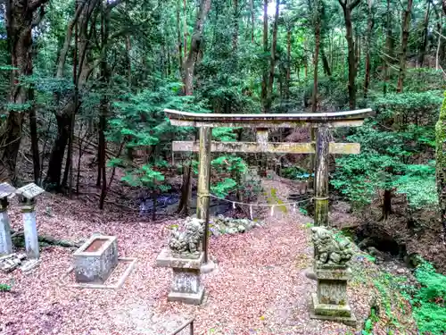 合格神社の鳥居