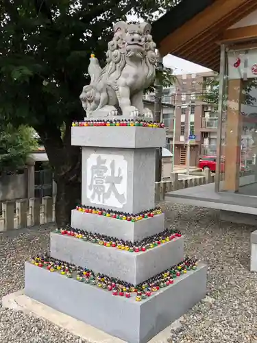 上野天満宮の狛犬