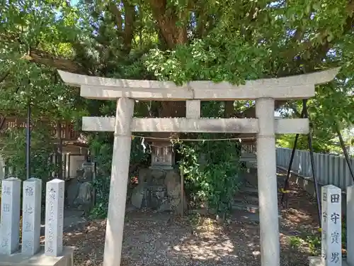 金岡神社の鳥居