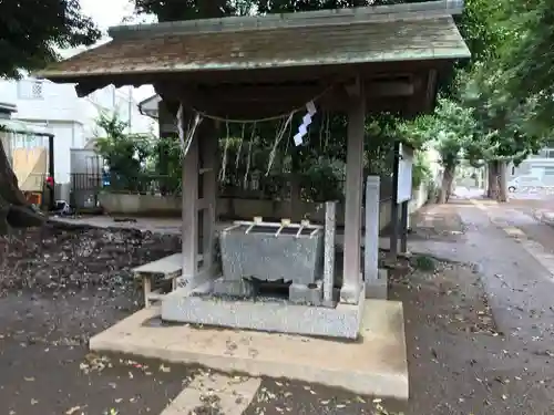 天照神社の手水舎