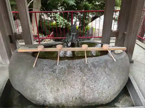 五社稲荷社の手水舎